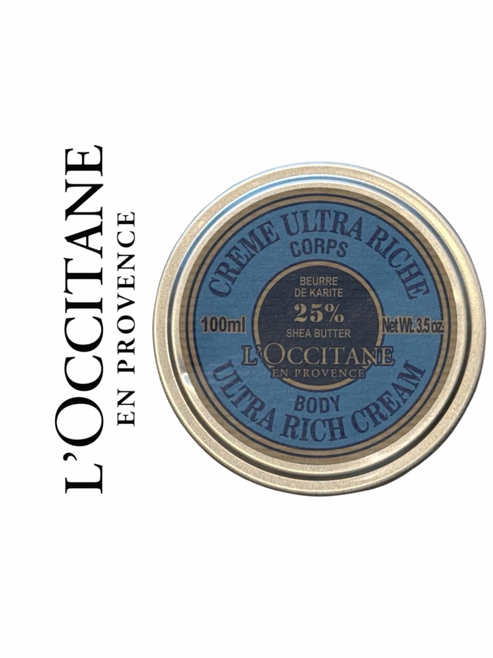 L'Occitane Shea Butter Body Ultra Rich Cream 3.5 oz.